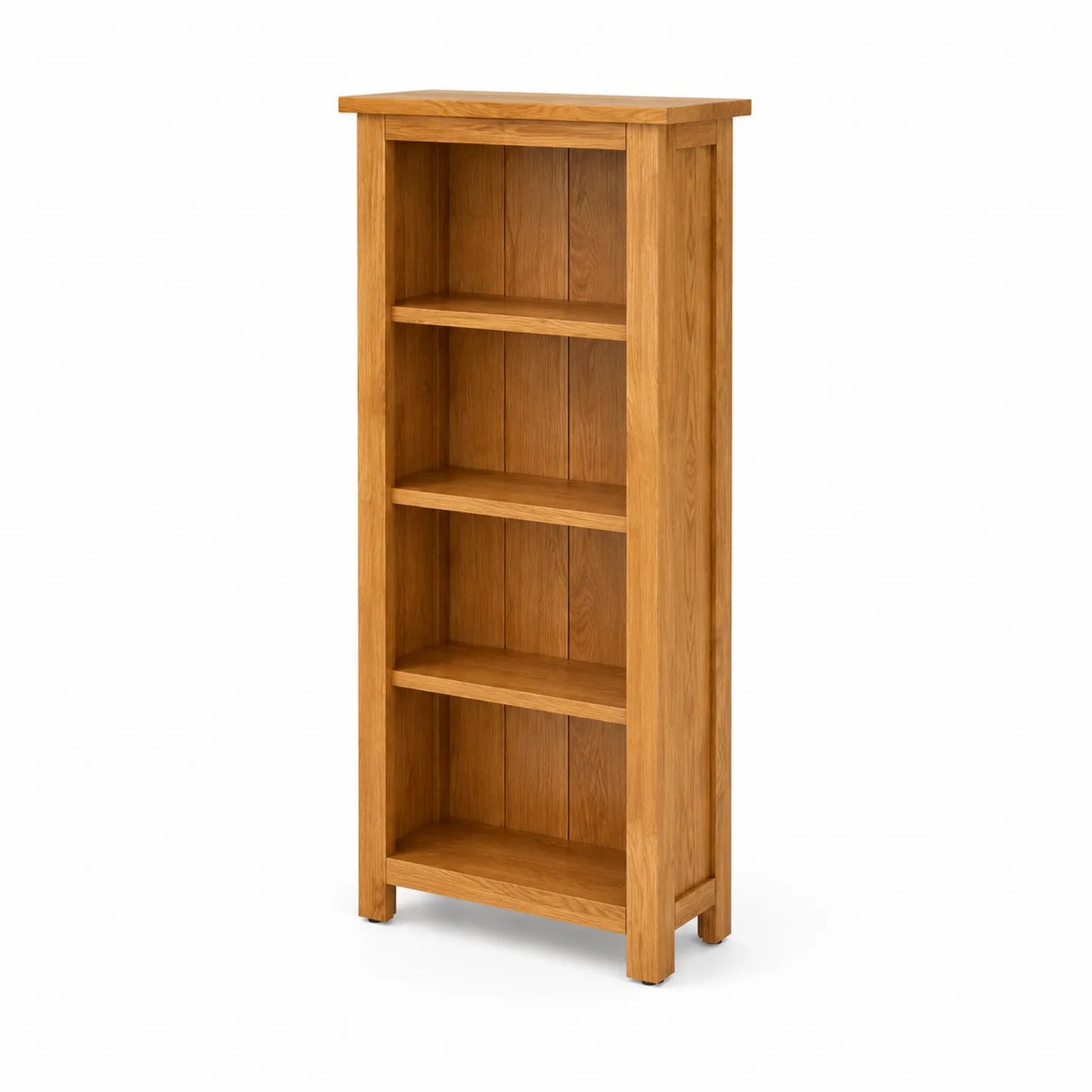 Bücherregal Eiche mit 4 Regalfächern
