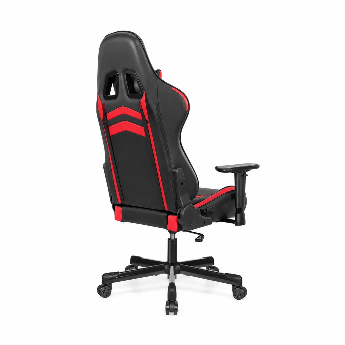 Gaming Bürostuhl Schwarz/Rot Kunstleder Ergonomisch